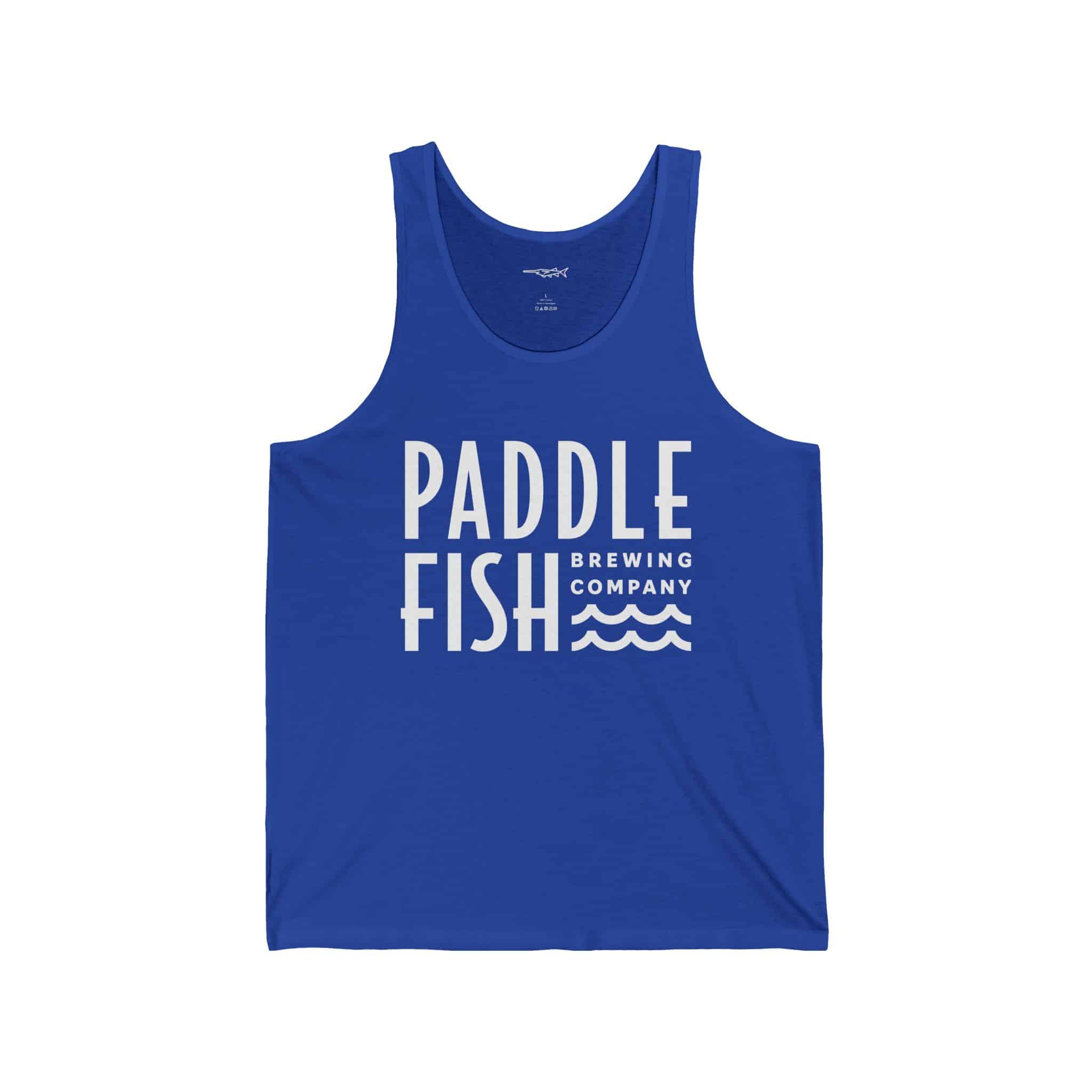 Paddlefish Brewing Unisex Jersey Tank - Image 15