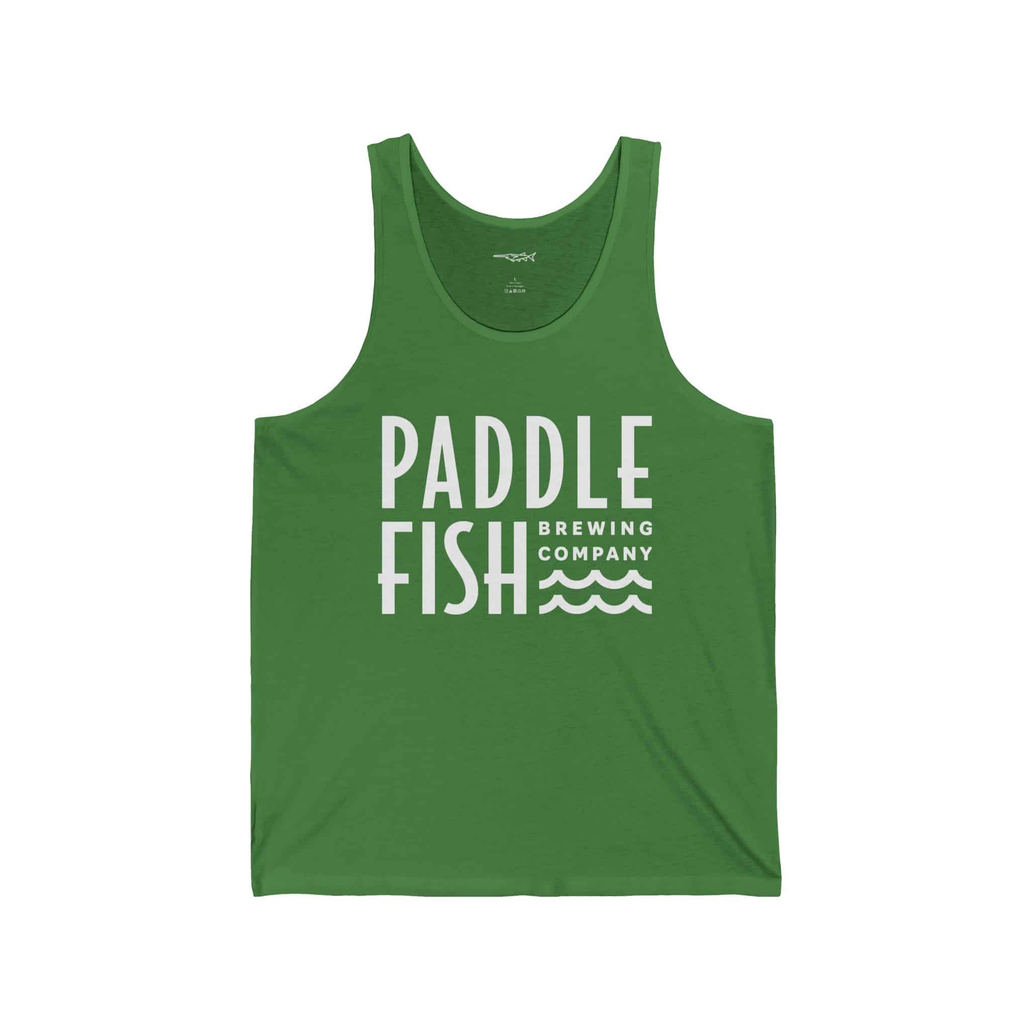 Paddlefish Brewing Unisex Jersey Tank - Image 9