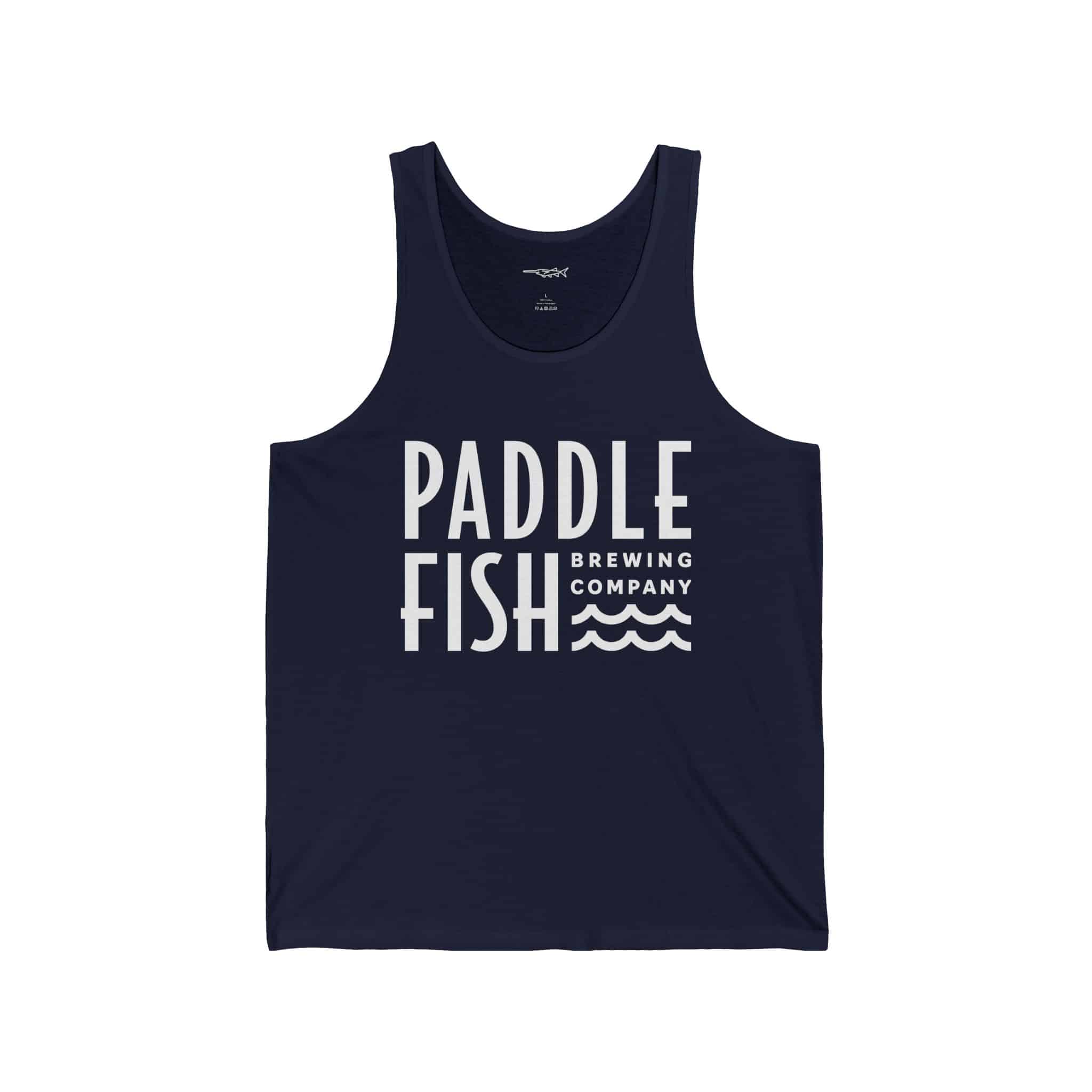 Paddlefish Brewing Unisex Jersey Tank - Image 17