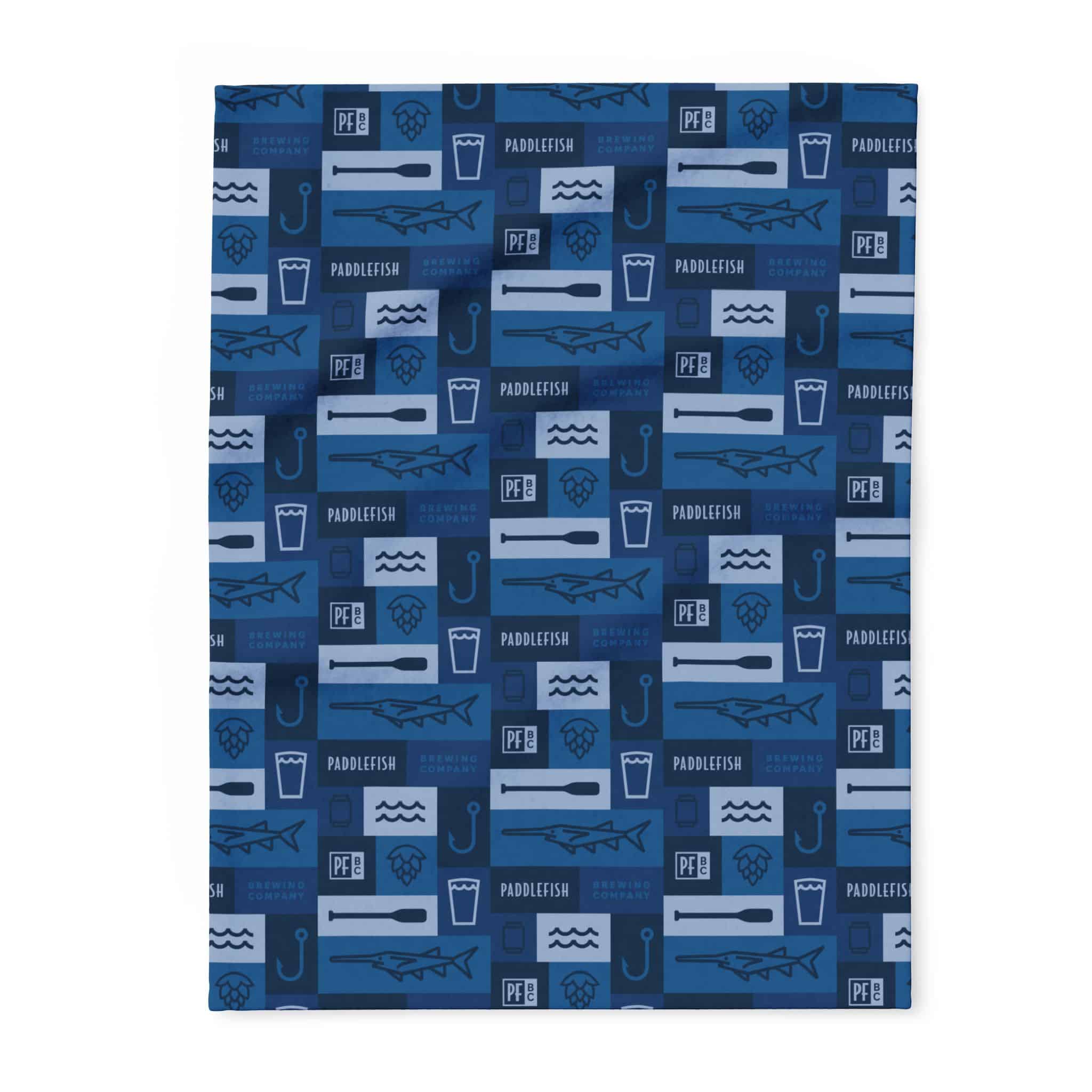 Paddlefish Brewing Fleece Blanket
