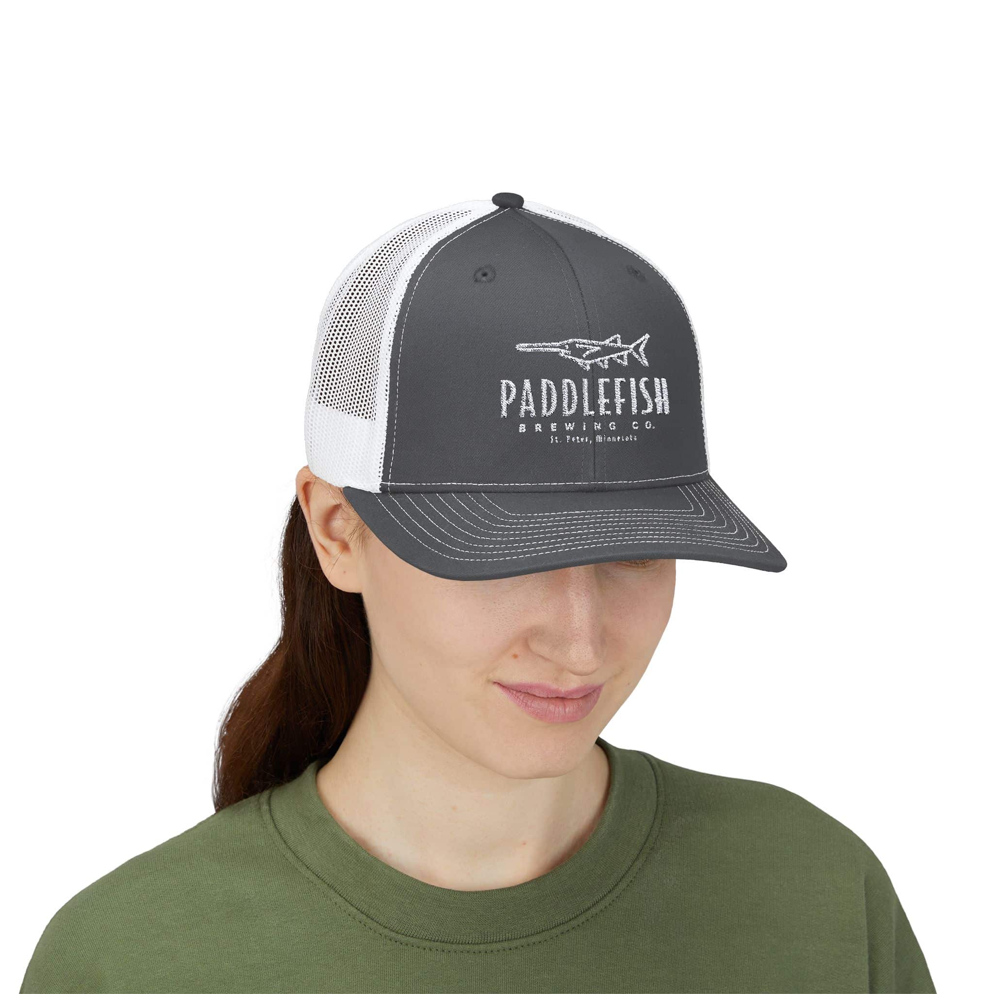 Paddlefish Snapback Trucker Cap - Image 3