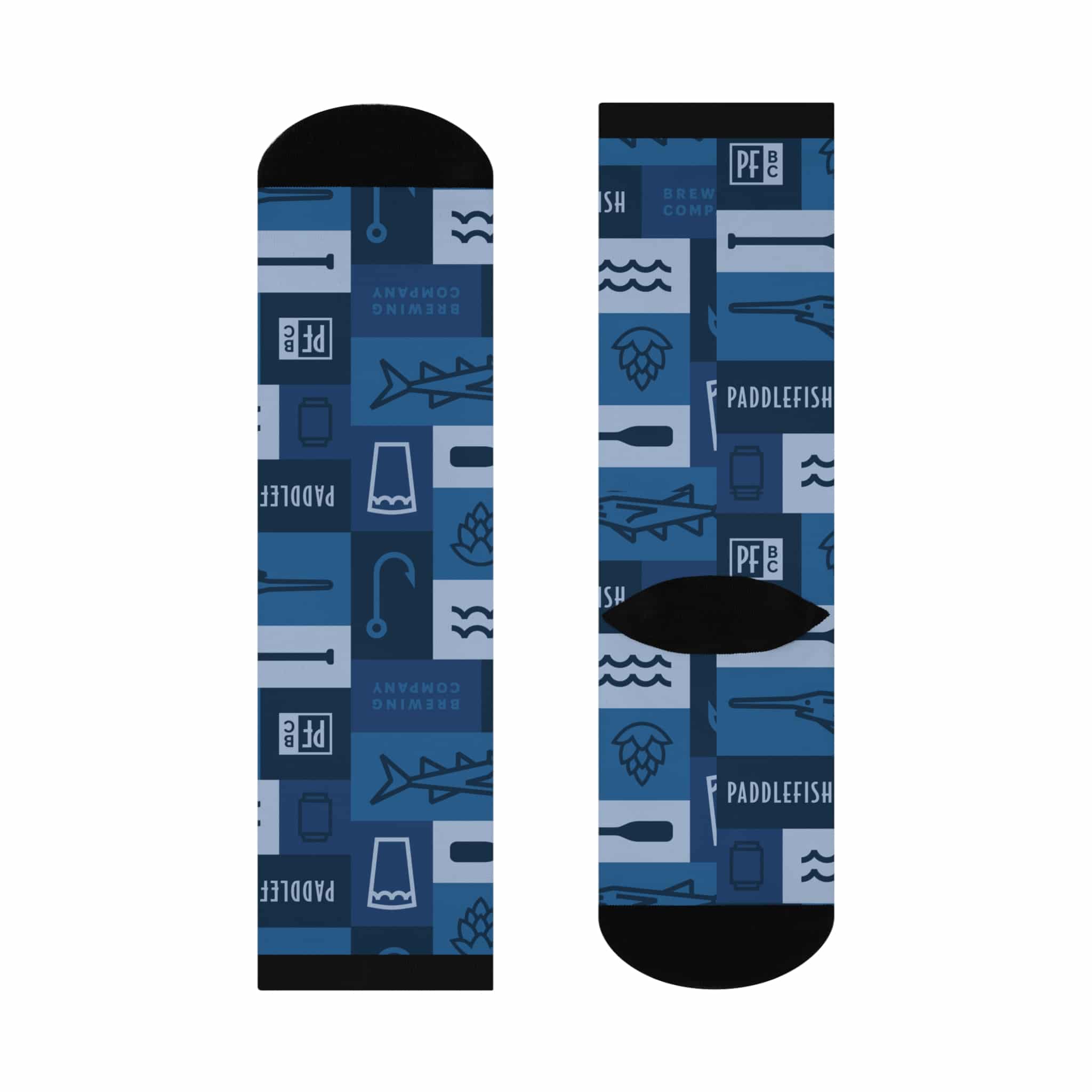 Paddlefish Brewing Cushioned Crew Socks - Image 4