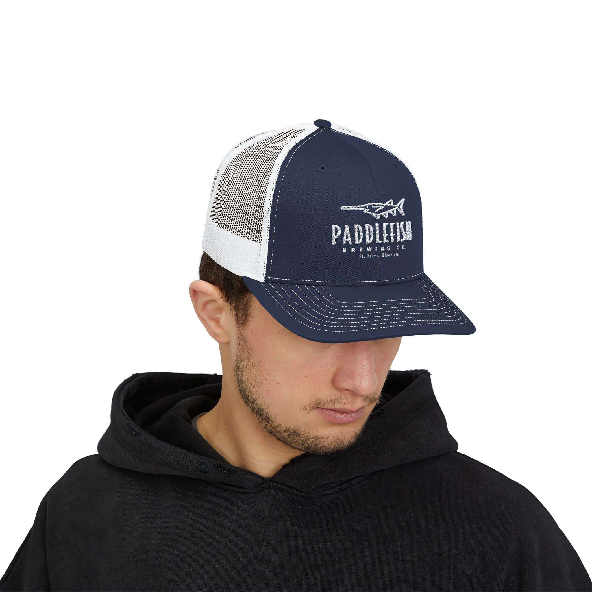 Paddlefish Snapback Trucker Cap - Image 32