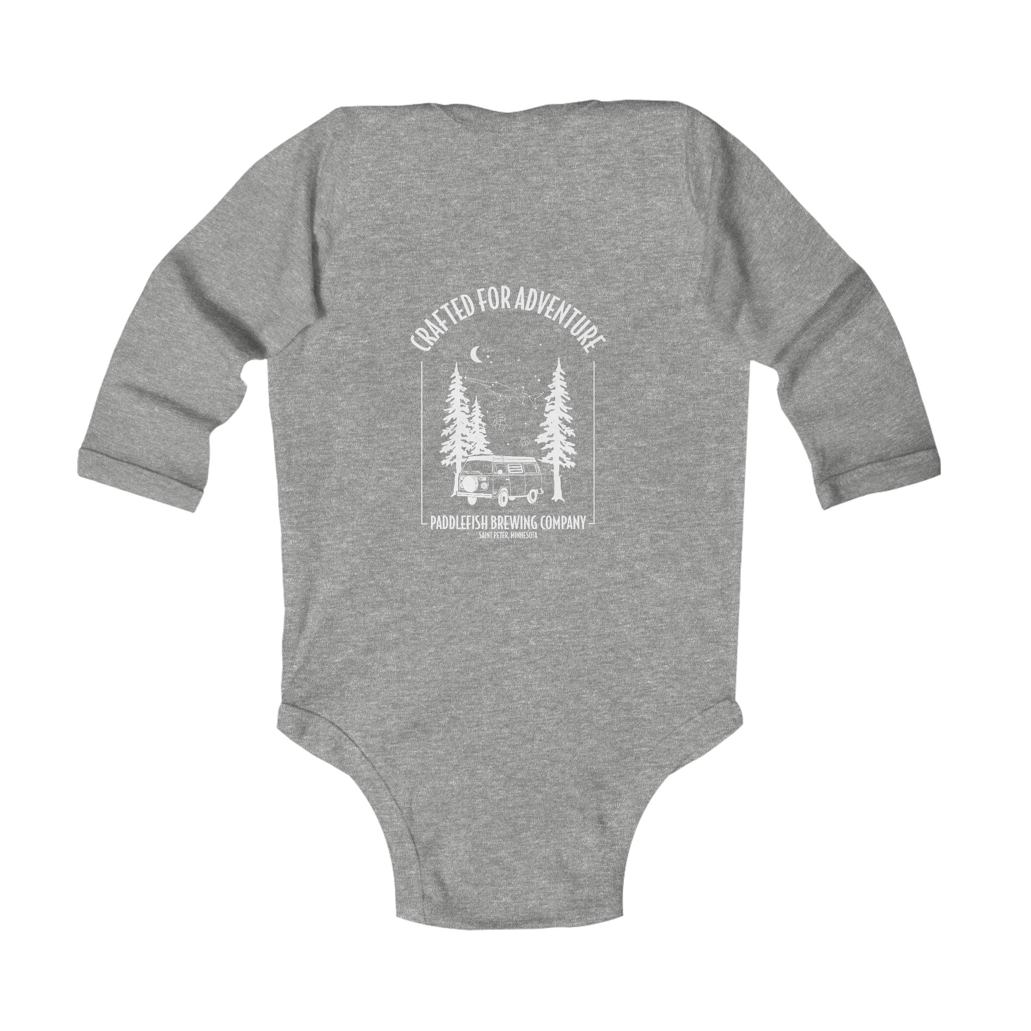 Paddlefish Brewing Infant Long Sleeve Bodysuit - Image 2